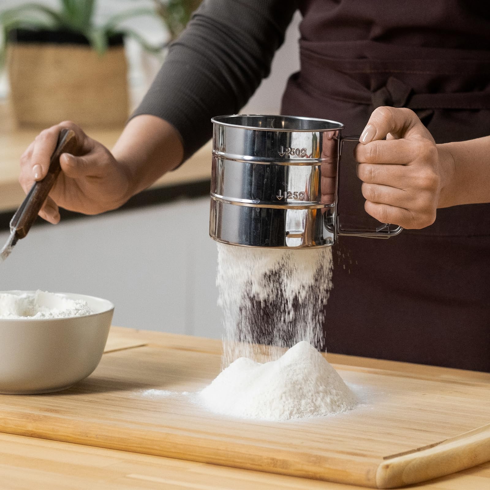 Flour Sifter Stainless Steel Shaker