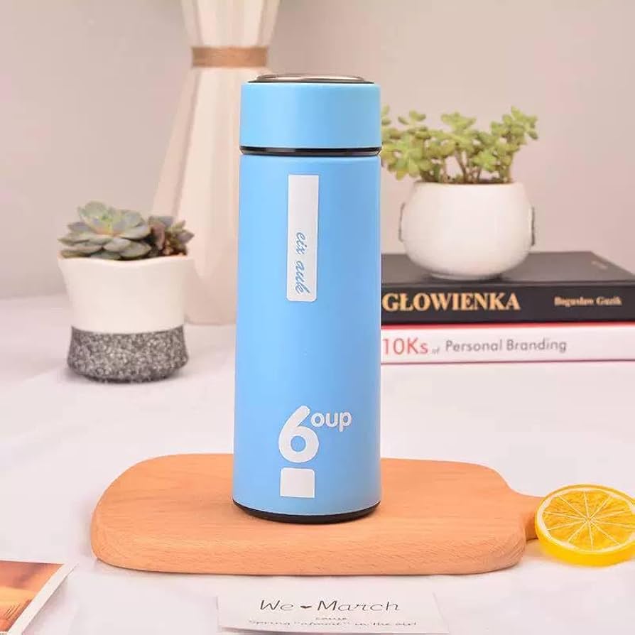 Double Wall Insulated Glass Sports Water Bottle