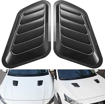Bonnet Hood Scoop Decorative Air Flow Intake Vent Cover