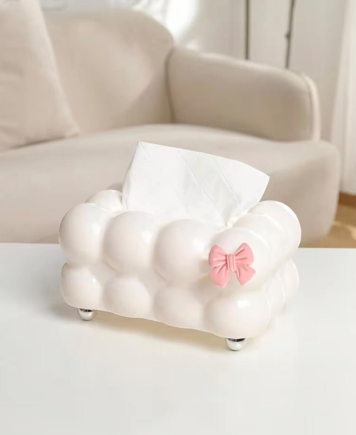 Bubble Tissue Box