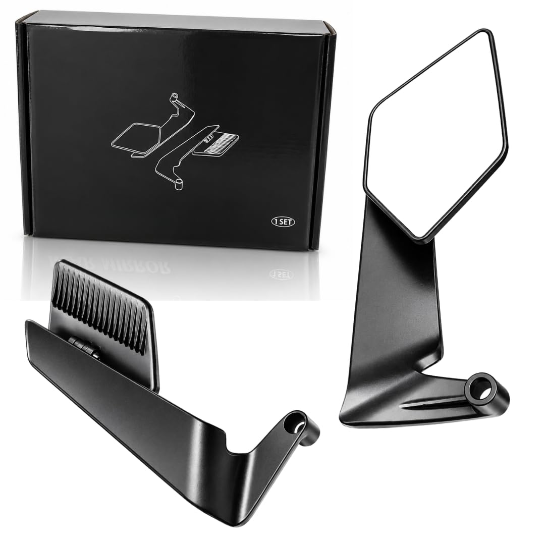 Universal Motorbike Adjustable Wide Wing Mirror