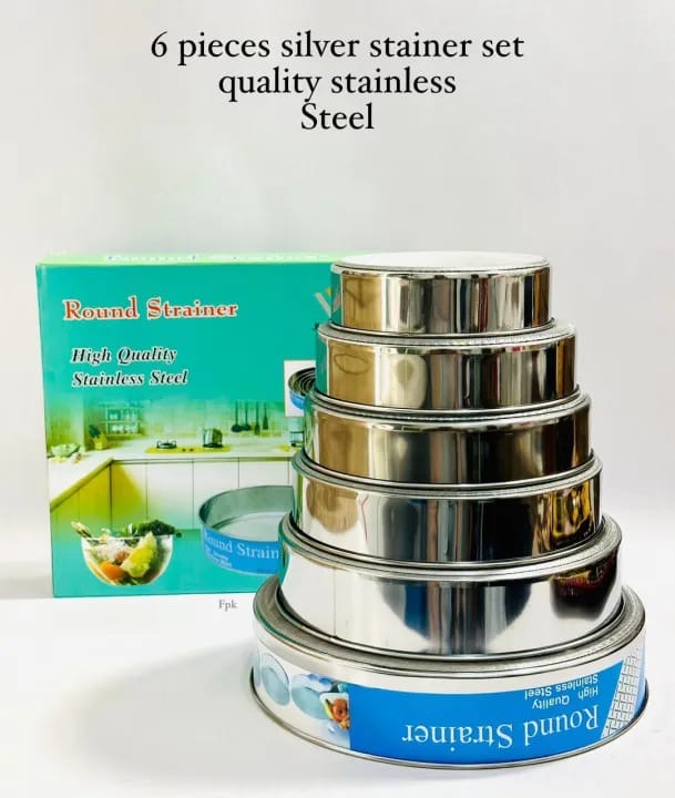 6PCS FLOUR STAINER SET