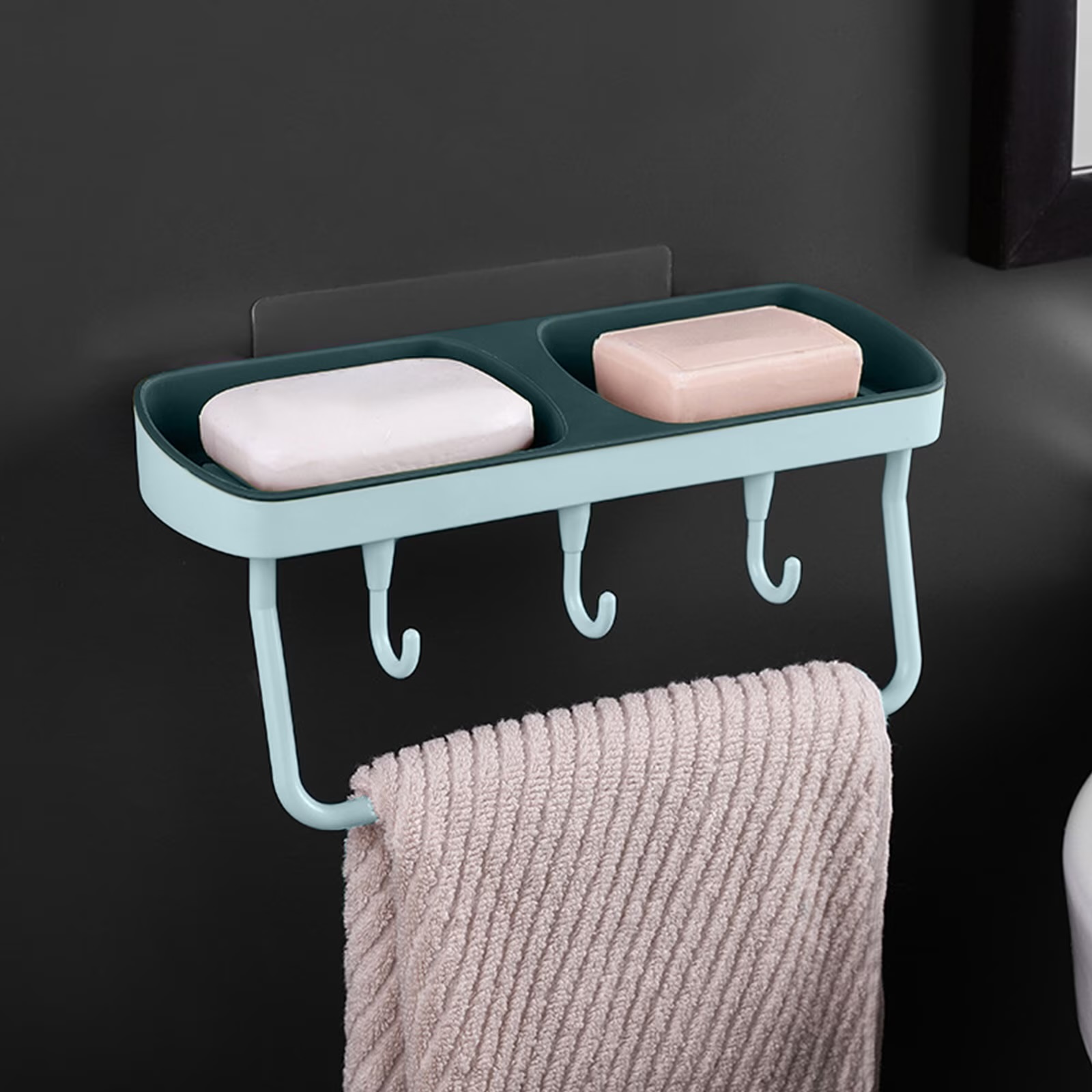 Soap Towel Holder with Hook