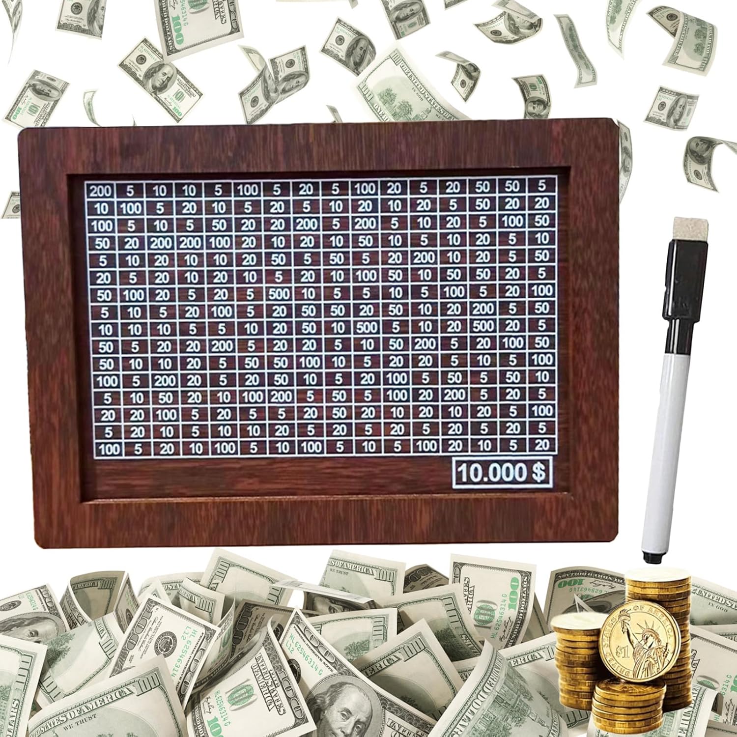Money Saving Wood Box