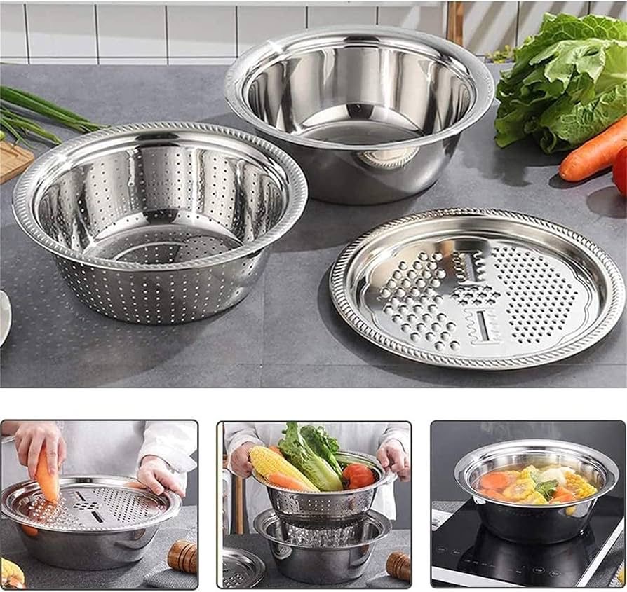 3 PCS STAINLESS STEEL SET